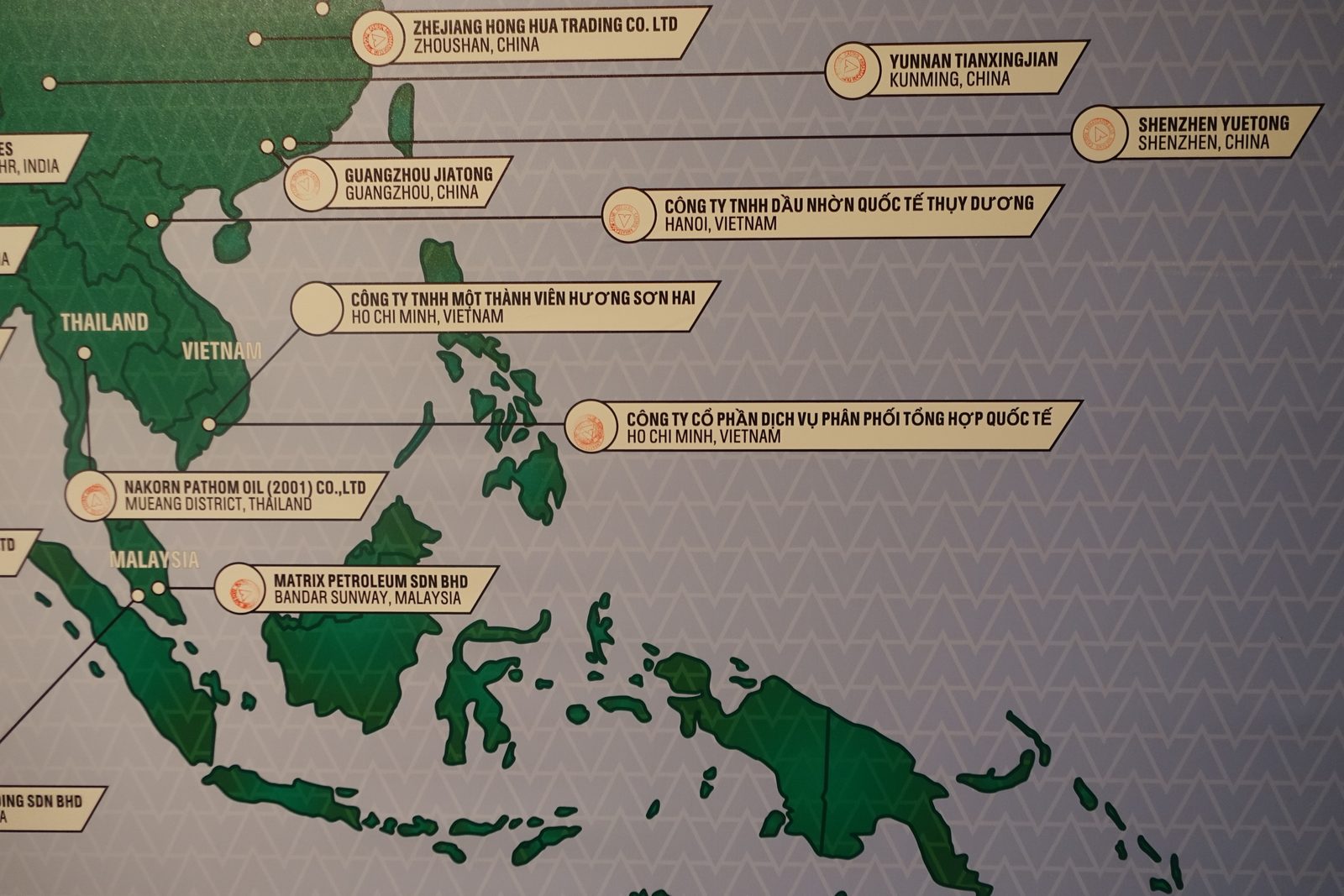 IDS trên bản đồ đối tác phân phối Castrol khu vực châu Á – Thái Bình Dương (Đại sứ toàn cầu Castrol 2018)